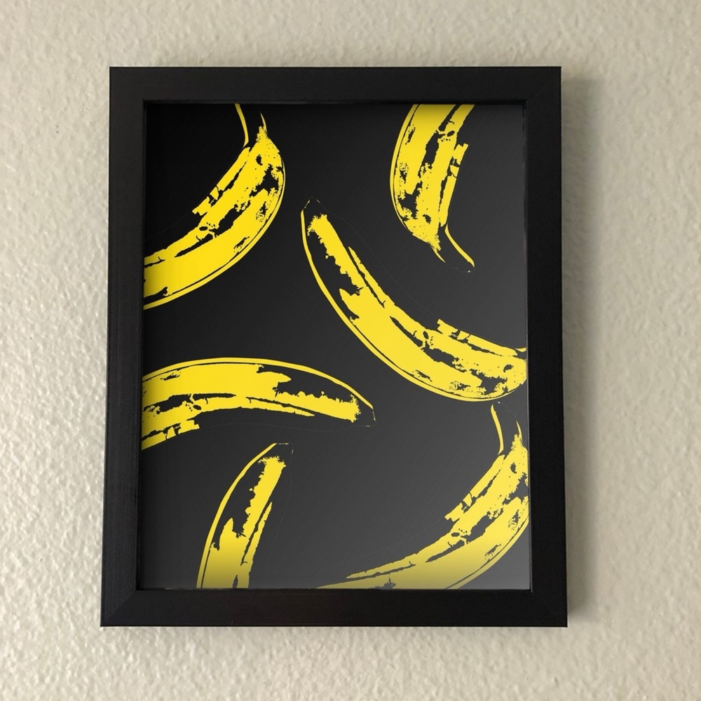 Andy Warhol Banana Wall Art